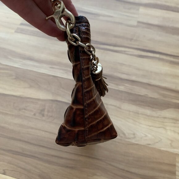 Brahmin Kayla Wristlet in Pecan Melbourne - Picture 5 of 12